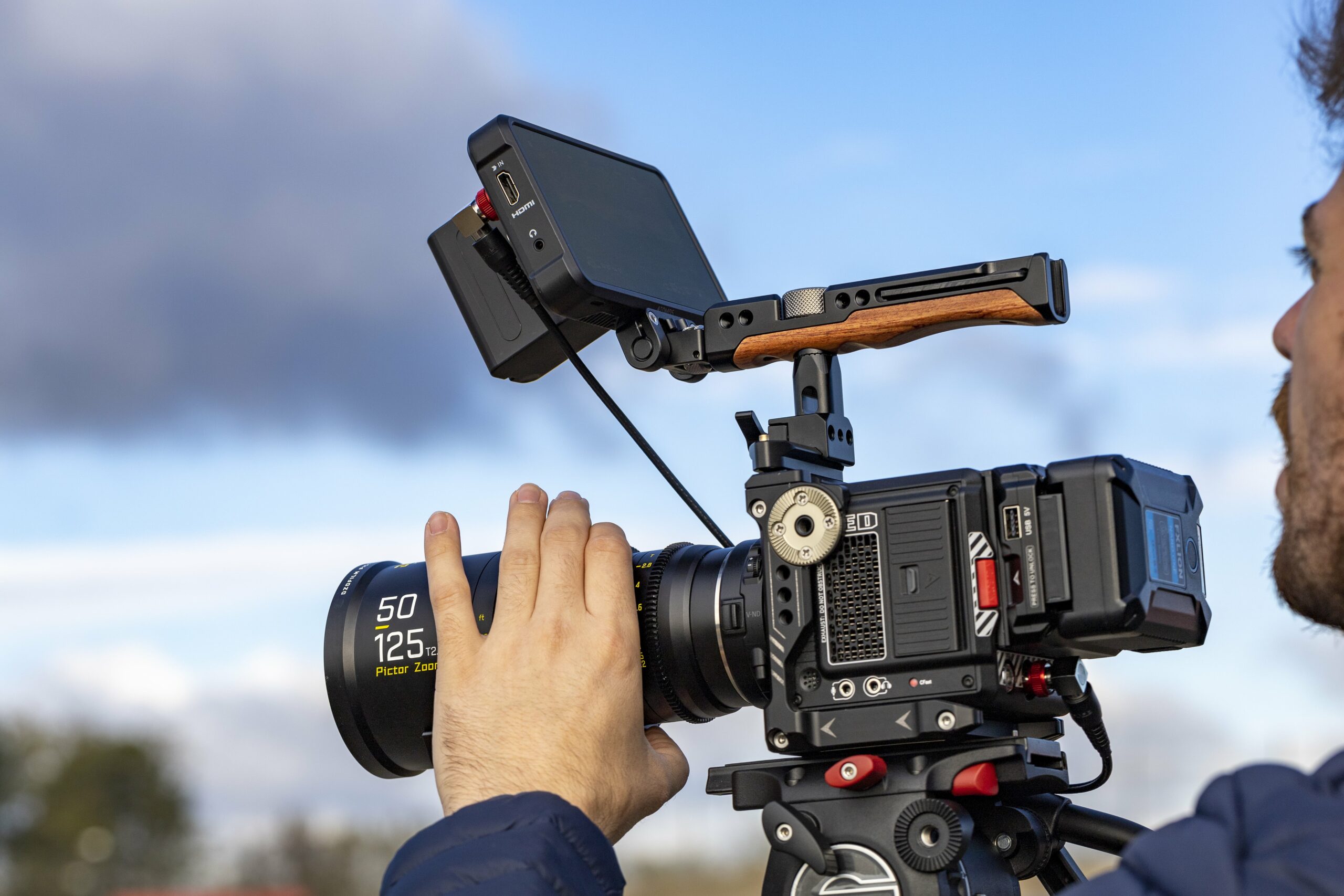 Caméra Red Komodo de l'agence de production audiovisuelle Air2D3