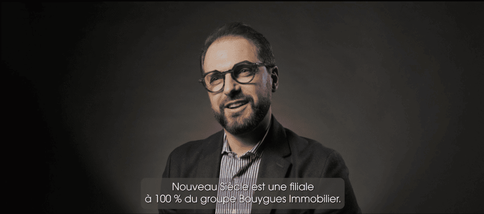 Image illustrant la vidéo d'interview du directeur commercial de Nouveau Siècle, réalisée par l'agence audiovisuelle Air2D3 basée au Mans.